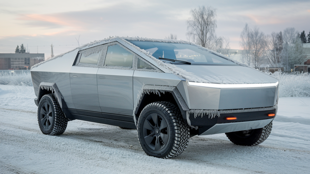 Drivers Are Discovering Yet Another Tesla Cybertruck Design Fail as Winter Hits in 2025! By Short Stereo