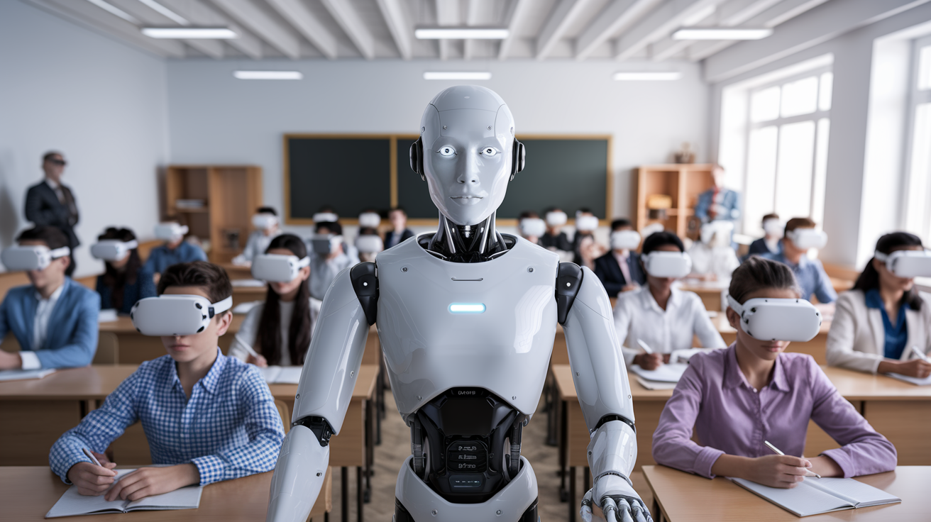 Where AI Educators Are Replacing Teachers – And How That’ll Work in 2025! by Short Stereo